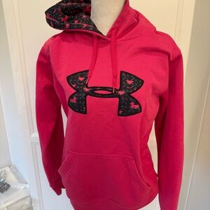 Under Armour Pink Hoodie with Logo